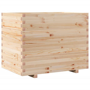 vidaXL Raised Garden Bed 90x60x72 cm Solid Pine Wood