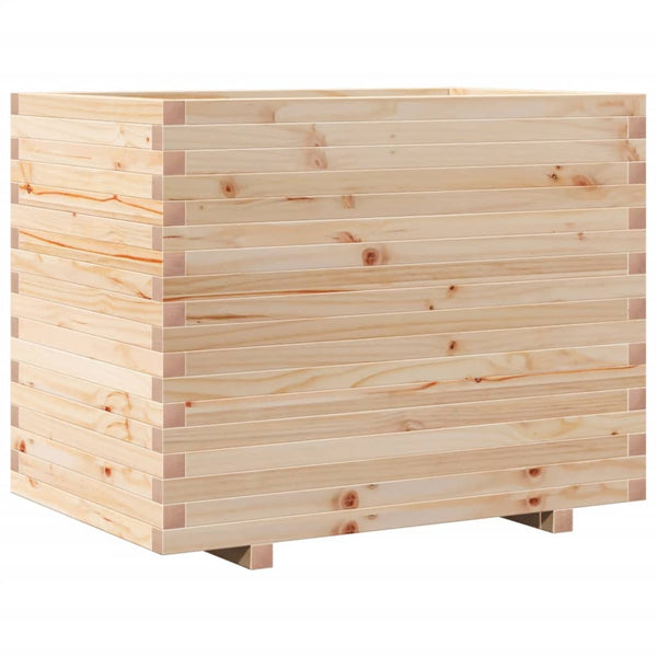 vidaXL Raised Garden Bed 90x60x72 cm Solid Pine Wood