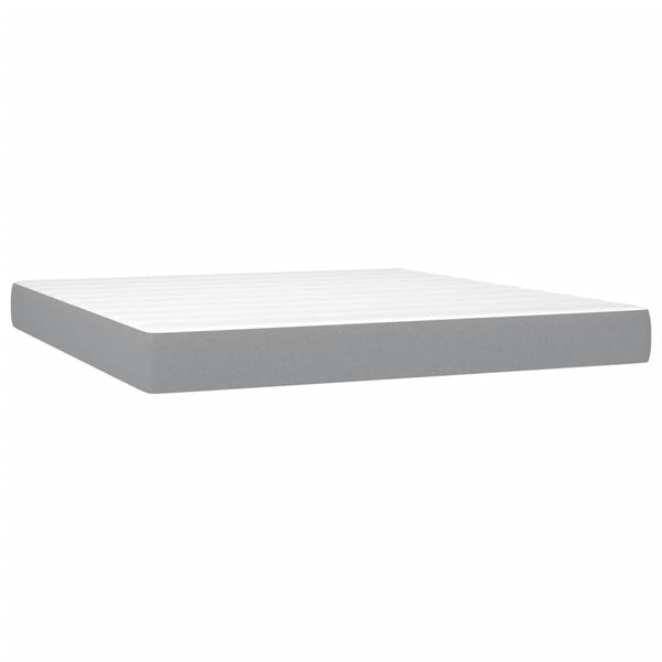 vidaXL Bed with Drawers and Mattress 200x200 cm Solid Pine Wood