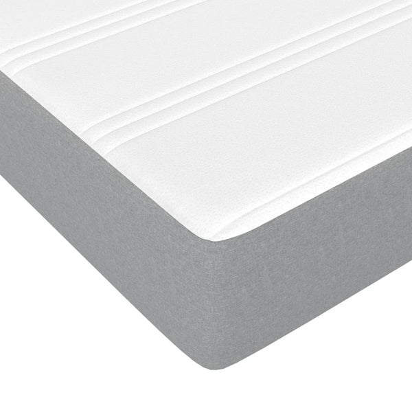 vidaXL Bed with Mattress Wax Brown 160x200 cm Solid Pine Wood