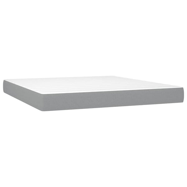 vidaXL Bed with Mattress White 140x190 cm Solid Pine Wood