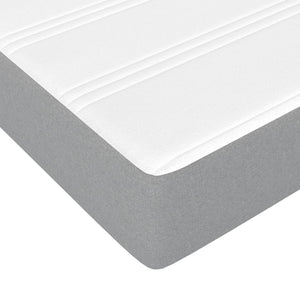vidaXL Bed with Mattress White 140x190 cm Solid Pine Wood