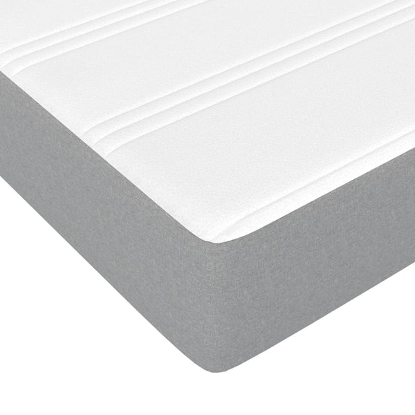 vidaXL Bed with Mattress 90x190 cm Solid Pine Wood