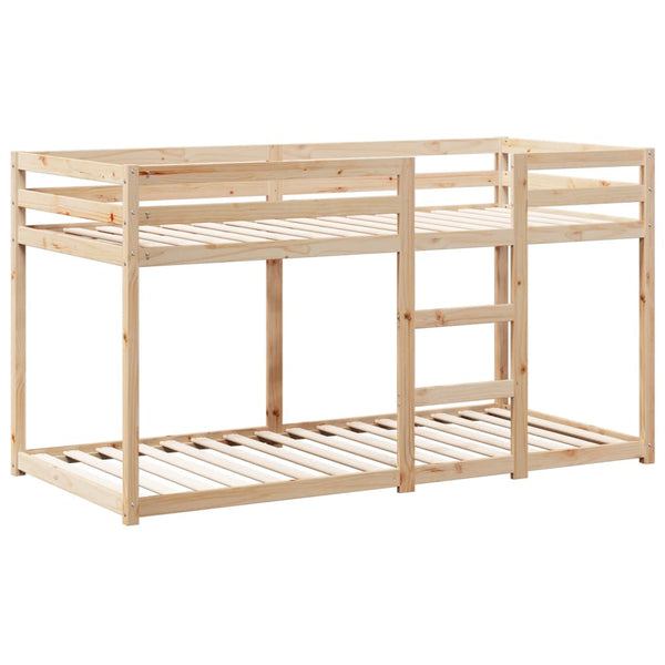 vidaXL Bunk Bed with Roof 80x200 cm Solid Pine Wood