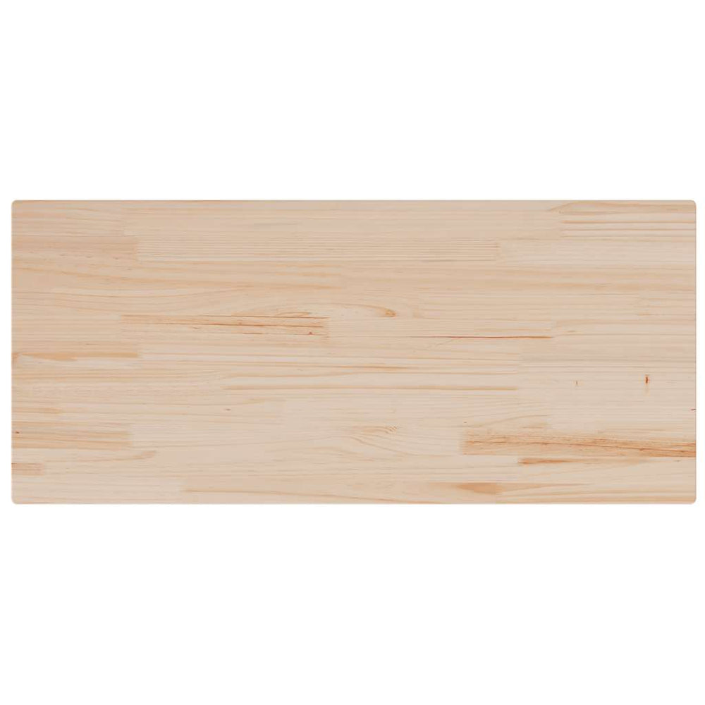 Massivholz Tischplatte Kiefer 90x40 cm