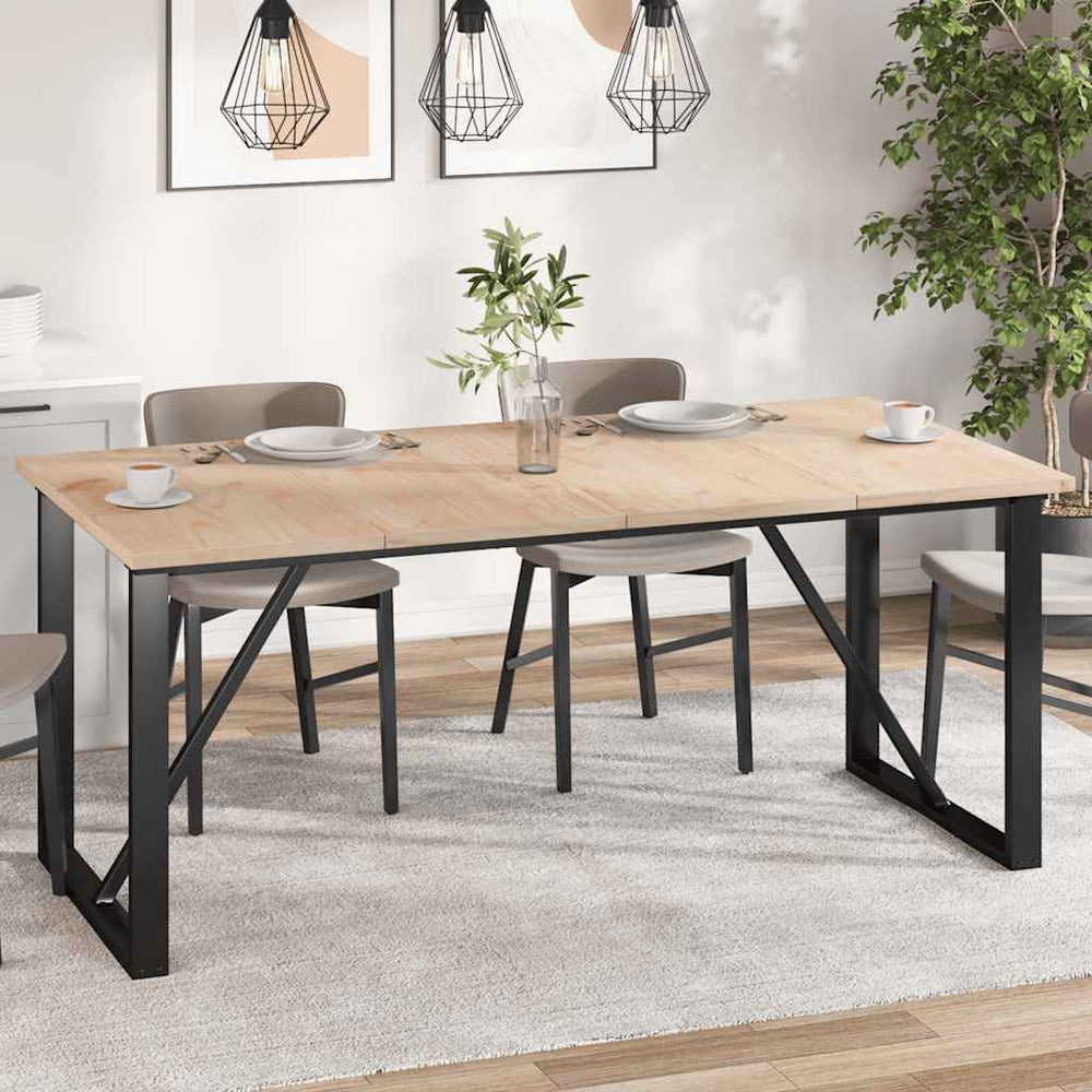 Massivholz Tischplatten Kiefer 90x45 cm, 4er Set