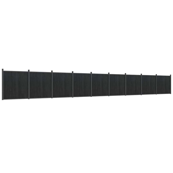 vidaXL Fence Panel Grey 1564x186 cm WPC
