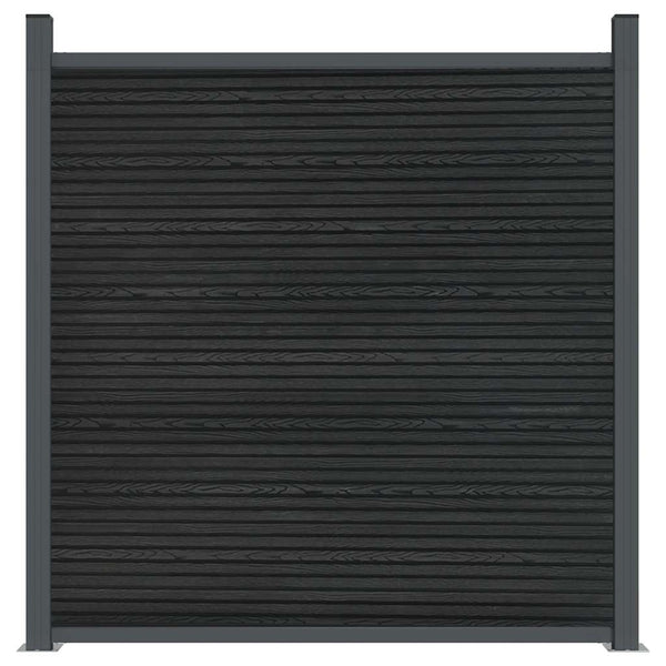 vidaXL Fence Panel Grey 1564x186 cm WPC