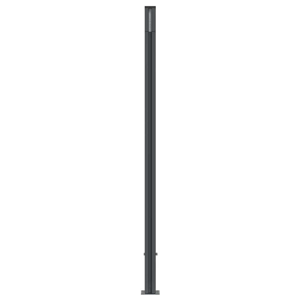 vidaXL Fence Panel Grey 1564x186 cm WPC