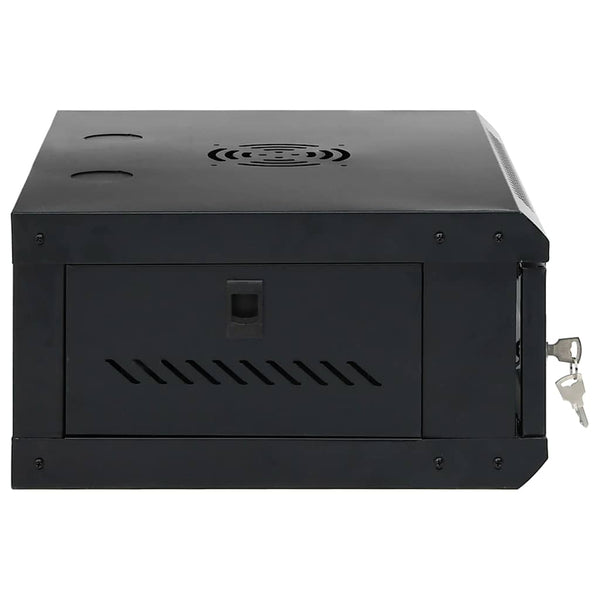 vidaXL 4U Wall Mount Network Cabinet 19" IP20 53x40x21 cm