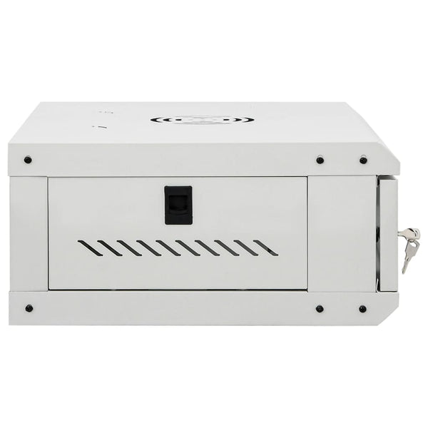vidaXL 4U Wall Mount Network Cabinet 19" IP20 53x40x21 cm