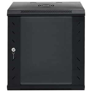 vidaXL 12U Wall Mount Network Cabinet 19" IP20 53x40x60 cm