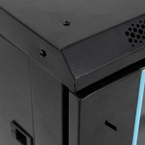 vidaXL 18U Network Rack on Casters 19" IP20 60x60x100 cm