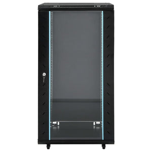 vidaXL 22U Network Cabinet with Swivel Feet 19" IP20 60x60x120 cm