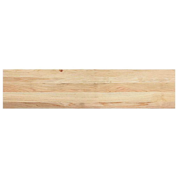 vidaXL Stair Treads 12 pcs. Untreated 110x25x2 cm Solid Oak