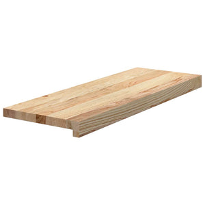 vidaXL Stair Treads 12 pcs. Untreated 70x30x2 cm Solid Oak