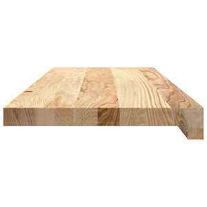 vidaXL Stair Treads 12 pcs. Untreated 70x30x2 cm Solid Oak