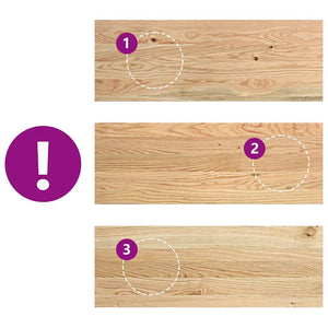 vidaXL Stair Treads 12 pcs. Untreated 70x30x2 cm Solid Oak