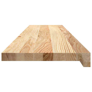 vidaXL Stair Treads 12 pcs. Untreated 110x30x2 cm Solid Oak Wood