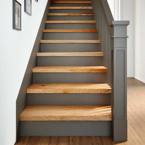vidaXL Stair Treads 4 pcs. Light Brown 70x30x2 cm Solid Oak Wood