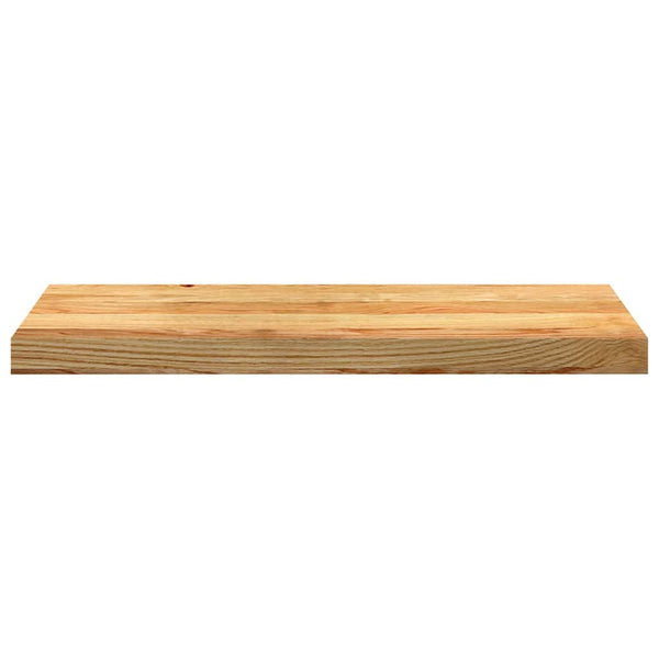 vidaXL Stair Treads 8 pcs Light Brown 70x25x2 cm Solid Oak Wood