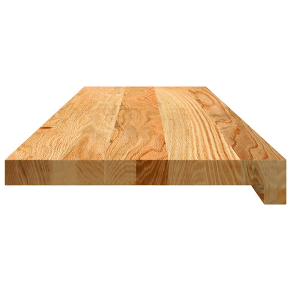 vidaXL Stair Treads 8 pcs. Light Brown 90x25x2 cm Solid Oak Wood