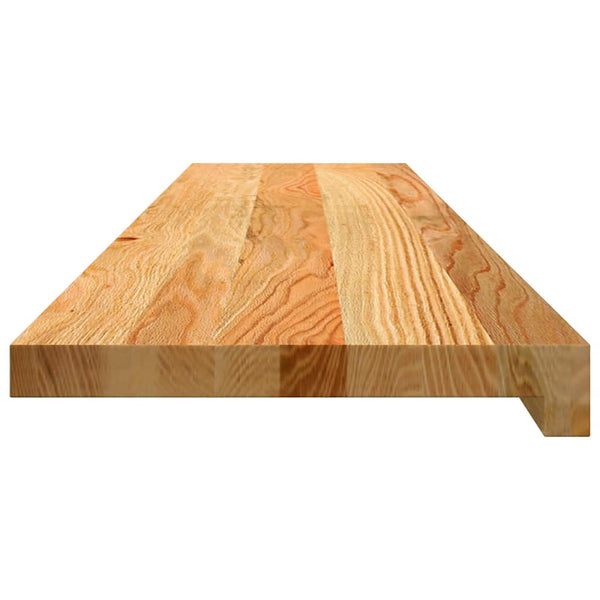 vidaXL Stair Treads 8 pcs Light Brown 110x30x2 cm Solid Oak Wood