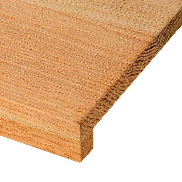 vidaXL Stair Treads 12 pcs. Light Brown 100x25x2 cm Solid Oak Wood