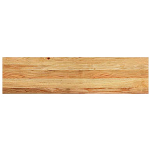 vidaXL Stair Treads 12 pcs. Light Brown 100x30x2 cm Solid Oak Wood