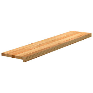 vidaXL Stair Treads 20 pcs. Light Brown 120x25x2 cm Solid Oak Wood
