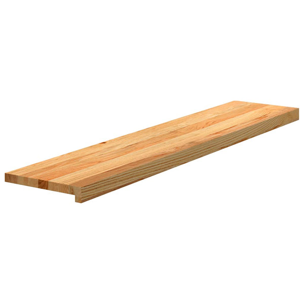 vidaXL Stair Treads 20 pcs. Light Brown 120x25x2 cm Solid Oak Wood