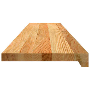 vidaXL Stair Treads 20 pcs. Light Brown 120x25x2 cm Solid Oak Wood