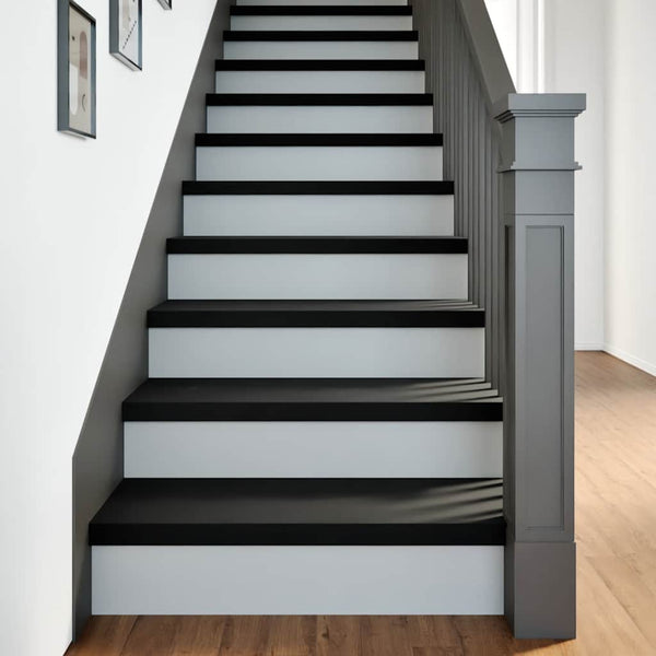 vidaXL Stair Treads 4 pcs Dark Brown 80x30x2 cm Solid Oak Wood
