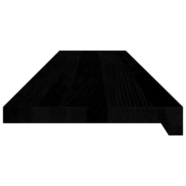 vidaXL Stair Treads 8 pcs Dark Brown 110x30x2 cm Solid Oak Wood