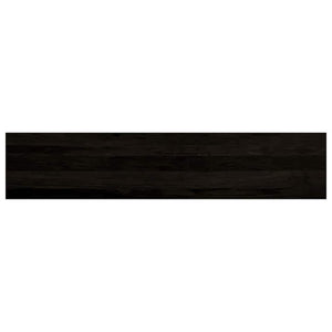 vidaXL Stair Treads 12 pcs Dark Brown 120x25x2 cm Solid Oak Wood