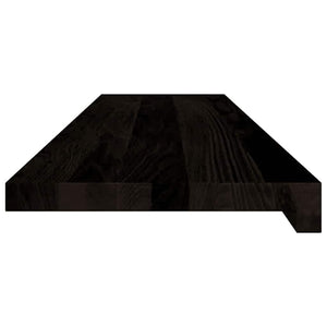 vidaXL Stair Treads 16 pcs. Dark Brown 100x25x2 cm Solid Oak Wood