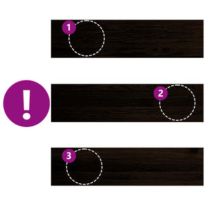 vidaXL Stair Treads 16 pcs. Dark Brown 100x25x2 cm Solid Oak Wood
