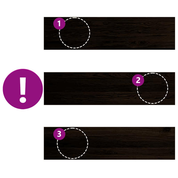 vidaXL Stair Treads 16 pcs. Dark Brown 100x25x2 cm Solid Oak Wood