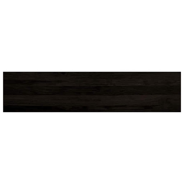 vidaXL Stair Treads 16 pcs. Dark Brown 110x25x2 cm Solid Oak Wood