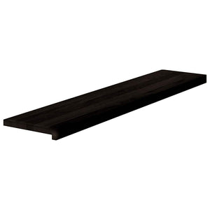 vidaXL Stair Treads 16 pcs. Dark Brown 120x25x2 cm Solid Oak Wood