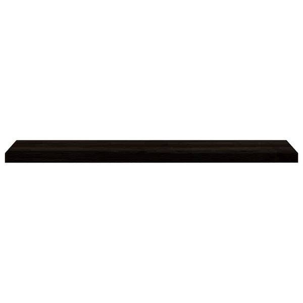 vidaXL Stair Treads 16 pcs. Dark Brown 120x25x2 cm Solid Oak Wood