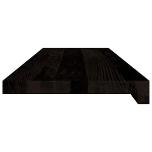 vidaXL Stair Treads 16 pcs. Dark Brown 80x30x2 cm Solid Oak Wood