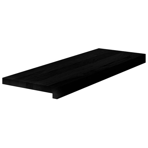 vidaXL Stair Treads 20 pcs. Dark Brown 70x25x2 cm Solid Oak Wood