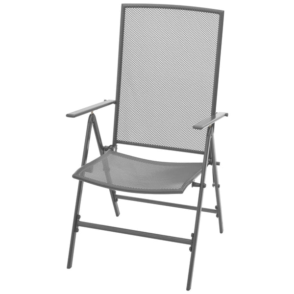 Verstellbares Gartenstuhl-Set, 3-teilig
