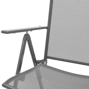 Verstellbares Gartenstuhl-Set, 3-teilig