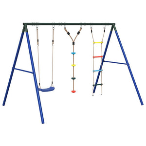 Schaukel Set mit Strickleiter & Kletterschaukel