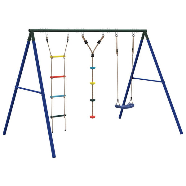 Schaukel Set mit Strickleiter & Kletterschaukel