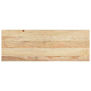 vidaXL Stair Treads 2 pcs. Untreated 70x30x2 cm Solid Oak