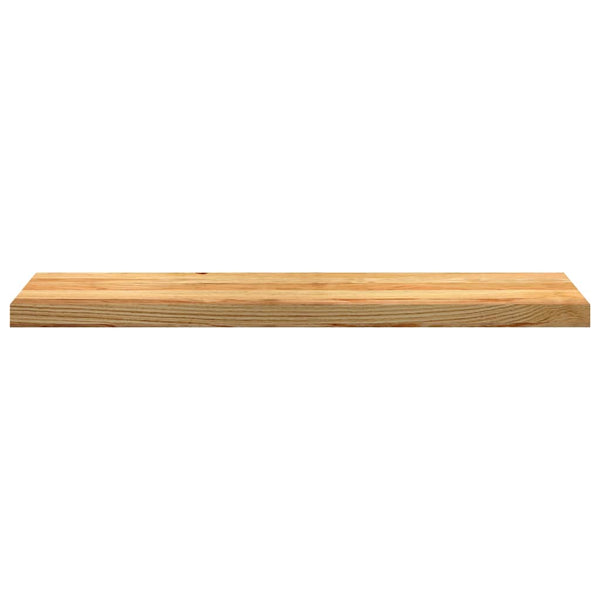 vidaXL Stair Treads 2 pcs. Light Brown 100x25x2 cm Solid Oak Wood