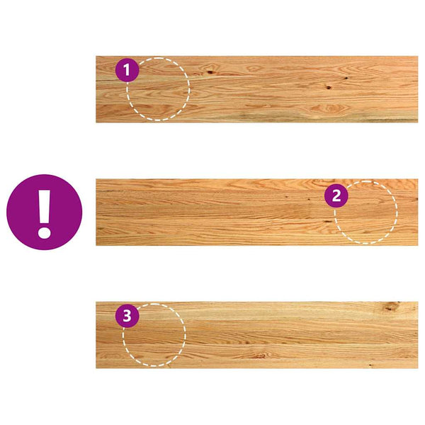 vidaXL Stair Treads 2 pcs Light Brown 120x30x2 cm Solid Oak Wood